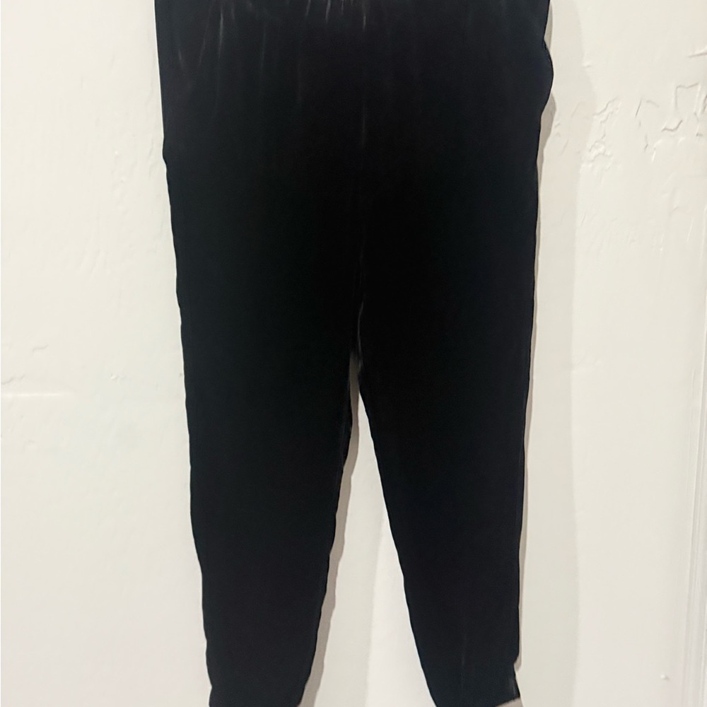 Eileen Fisher Black Velvet Pants